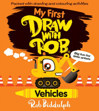 Load image into Gallery viewer, My First Draw With Rob: Vehicles
