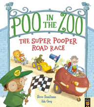 Load image into Gallery viewer, Poo in the Zoo: The Super Pooper Road Race
